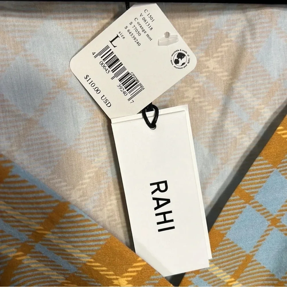 Anthro RAHI Puff Sleeve Blouse - Picture 7 of 8